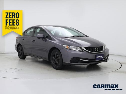 Gray 2015 Honda Civic SE