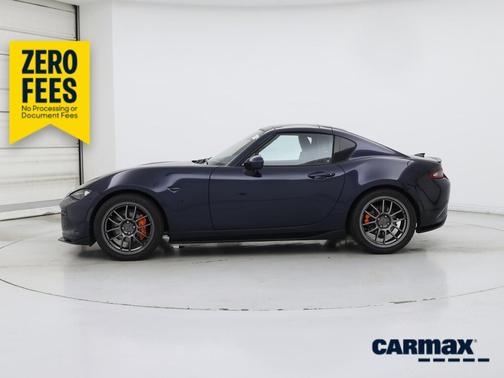 Blue 2021 Mazda MX-5 Miata RF Grand Touring