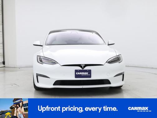 White 2022 Tesla Model S Plaid