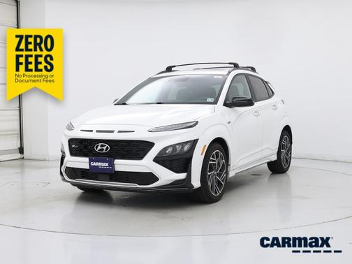 White 2022 Hyundai KONA N Line