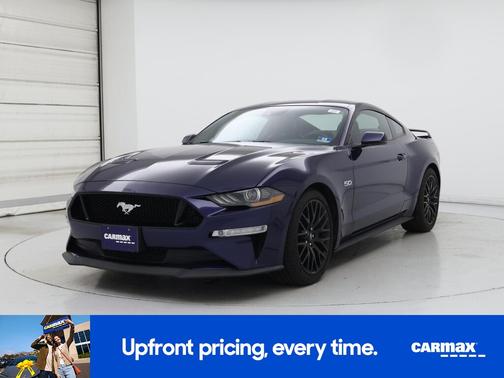 Blue 2020 Ford Mustang GT Premium