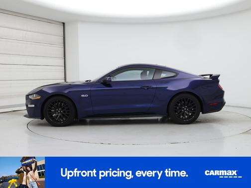 Blue 2020 Ford Mustang GT Premium