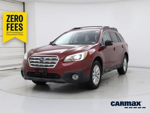 Burgundy 2015 Subaru Outback Premium
