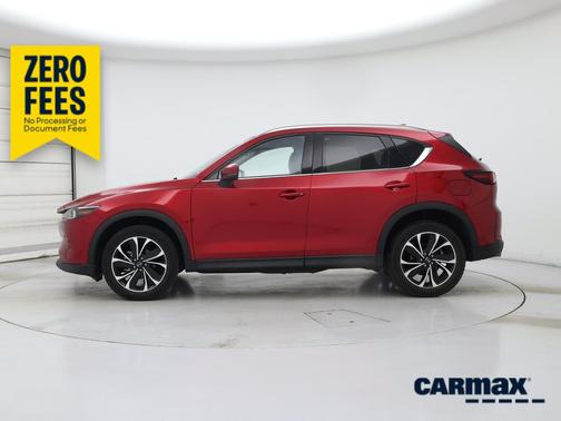 Red 2023 Mazda CX-5 2.5 S Premium Package