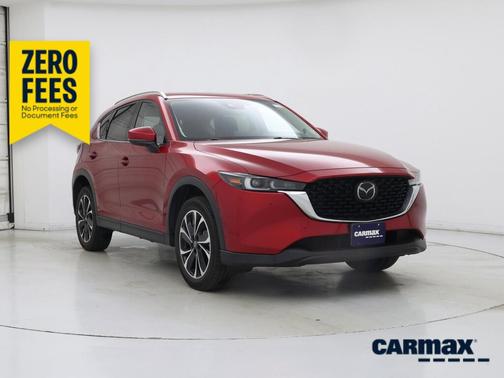 Red 2023 Mazda CX-5 2.5 S Premium Package