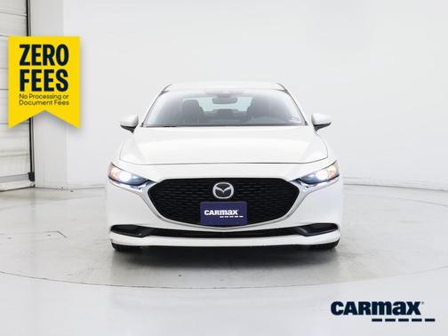 White 2019 Mazda Mazda3 Preferred