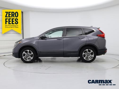Gray 2017 Honda CR-V EX-L