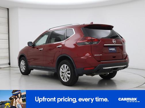 Red 2018 Nissan Rogue SV