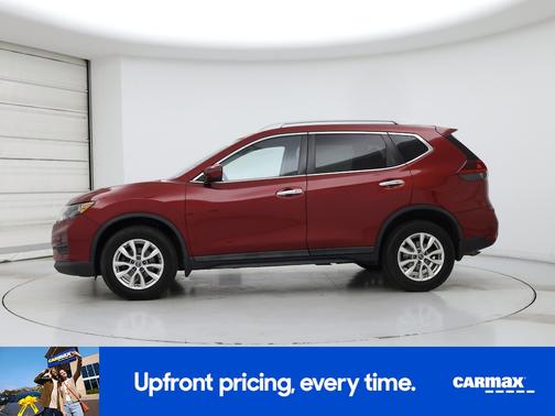 Red 2018 Nissan Rogue SV