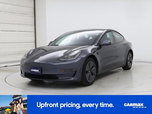Gray 2021 Tesla Model 3 Standard Range Plus