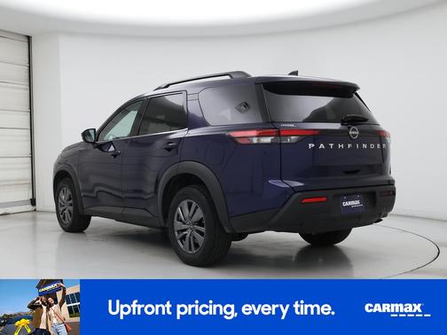 Blue 2025 Nissan Pathfinder SV