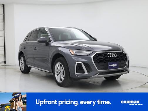 Gray 2022 Audi Q5 S-Line Premium