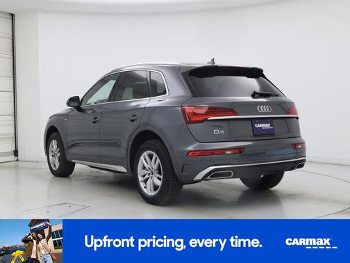 Gray 2022 Audi Q5 S-Line Premium