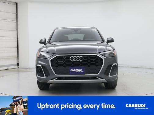Gray 2022 Audi Q5 S-Line Premium