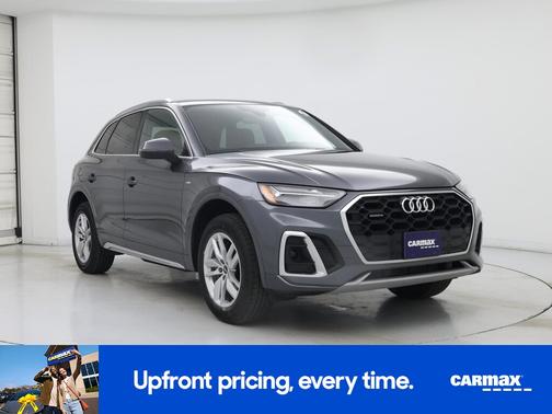 Gray 2022 Audi Q5 S-Line Premium