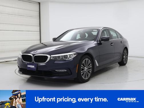 Blue 2018 BMW 530 XI