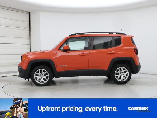 Orange 2018 Jeep Renegade Latitude