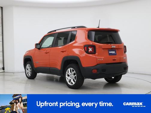 Orange 2018 Jeep Renegade Latitude