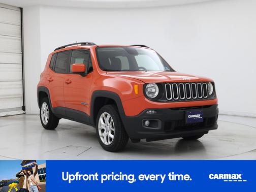 Orange 2018 Jeep Renegade Latitude