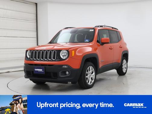 Orange 2018 Jeep Renegade Latitude
