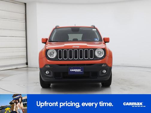 Orange 2018 Jeep Renegade Latitude