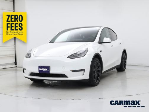 White 2021 Tesla Model Y Long Range