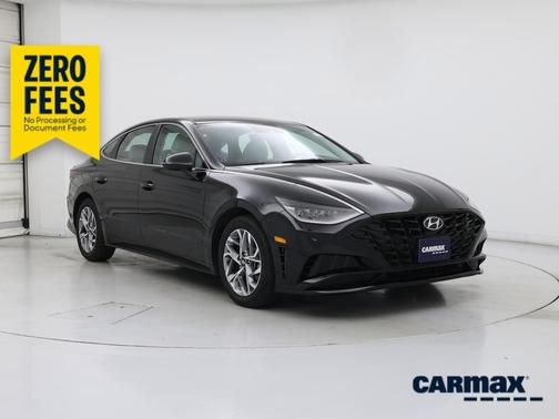 Black 2023 Hyundai SONATA SEL