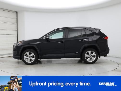 Black 2020 Toyota RAV4 Hybrid Limited