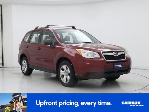 Red 2014 Subaru Forester 2.5I