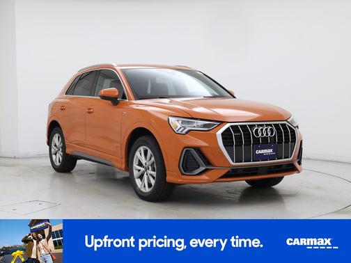 Orange 2025 Audi Q3 S-Line Premium
