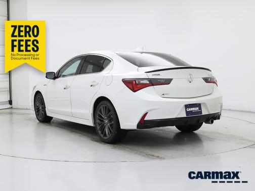 White 2019 Acura ILX Premium A-Spec