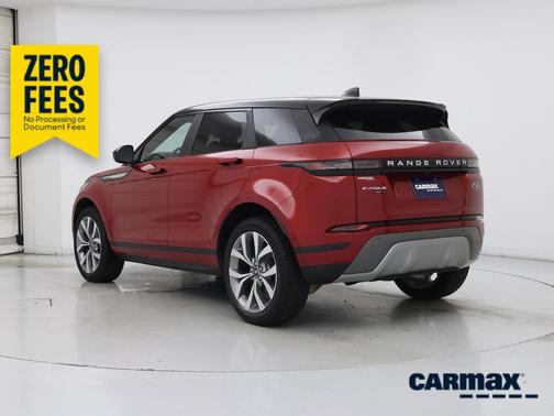 Red 2020 Land Rover Range Rover Evoque S