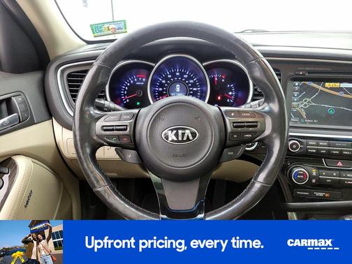 Tan 2015 Kia Optima EX