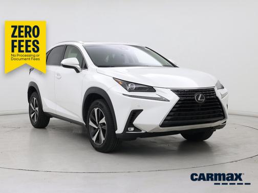 White 2018 Lexus NX 300