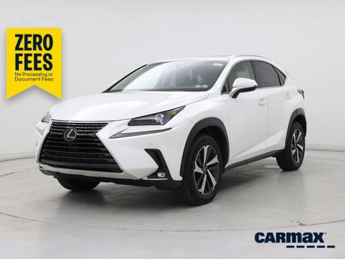 White 2018 Lexus NX 300