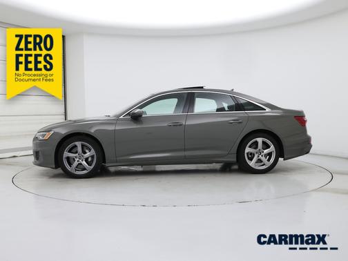 Gray 2024 Audi A6 Premium Plus