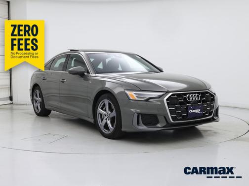 Gray 2024 Audi A6 Premium Plus