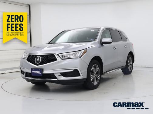 Silver 2017 Acura MDX