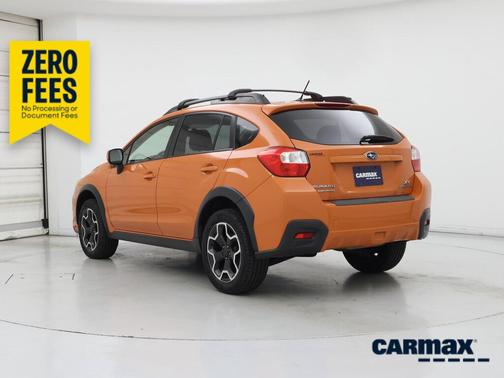 Orange 2014 Subaru XV Crosstrek Premium