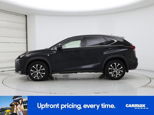 Black 2016 Lexus NX 200t F-Sport