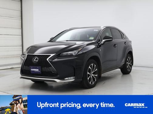 Black 2016 Lexus NX 200t F-Sport