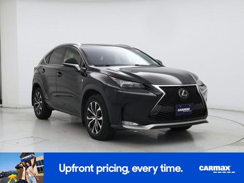 Black 2016 Lexus NX 200t F-Sport