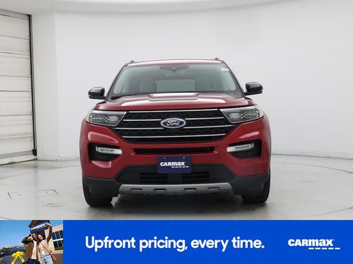 Red 2023 Ford Explorer XLT
