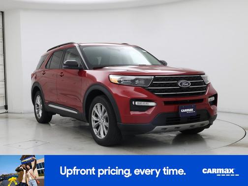 Red 2023 Ford Explorer XLT