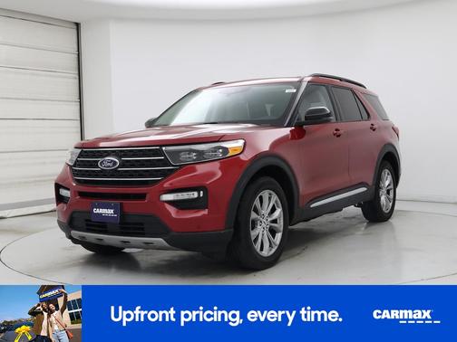 Red 2023 Ford Explorer XLT