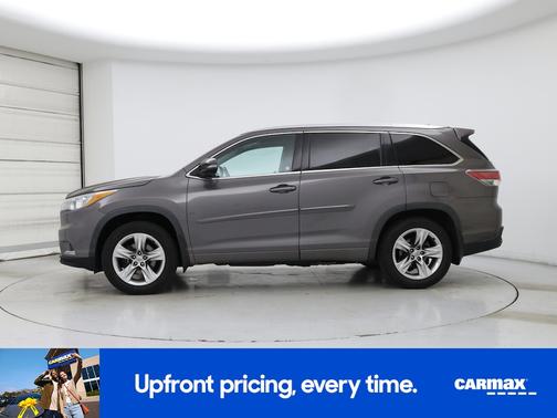 Gray 2014 Toyota Highlander Limited Platinum