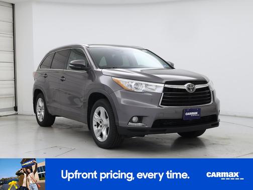 Gray 2014 Toyota Highlander Limited Platinum