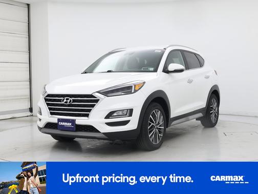 White 2020 Hyundai TUCSON Limited