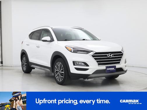 White 2020 Hyundai TUCSON Limited