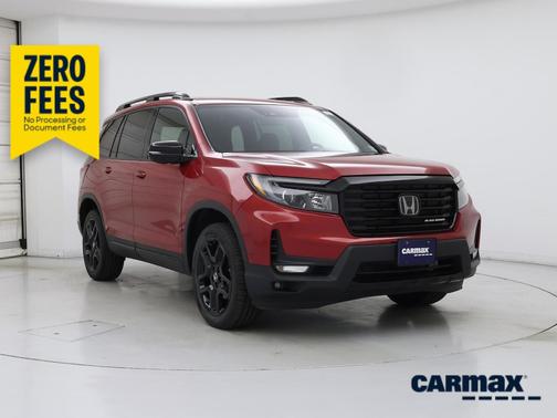 Red 2024 Honda Passport Black Edition